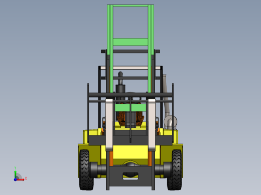 叉车、 叉车 SW STP X_T前视缩略图