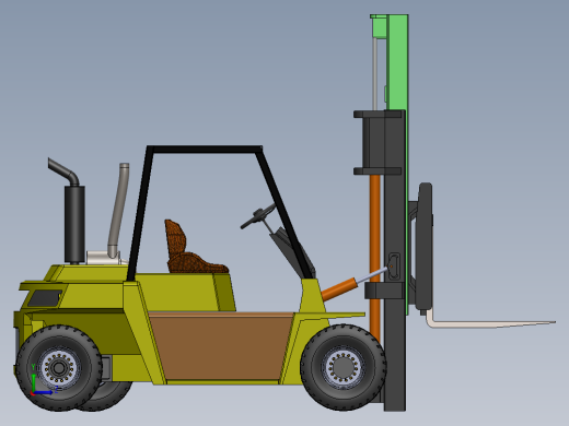 叉车、 叉车 SW STP X_T左视缩略图