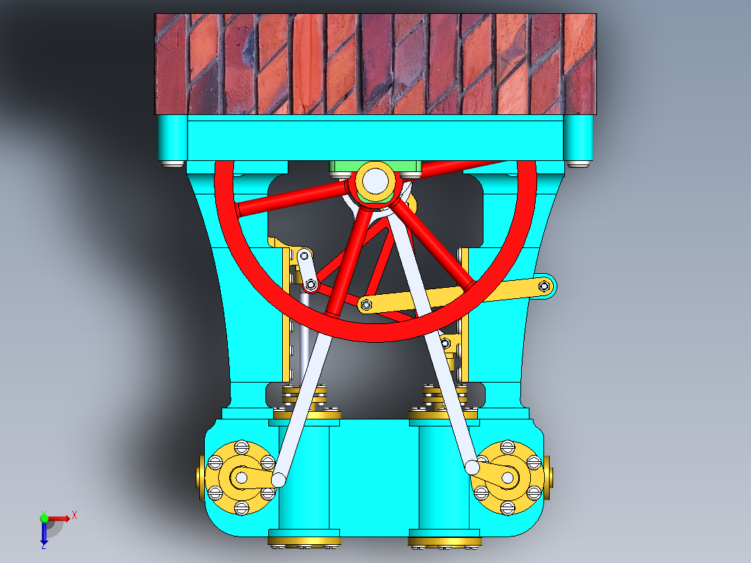蒸汽机a-model-of-a-musgrave-type-steam-模型格式为 sw俯视图