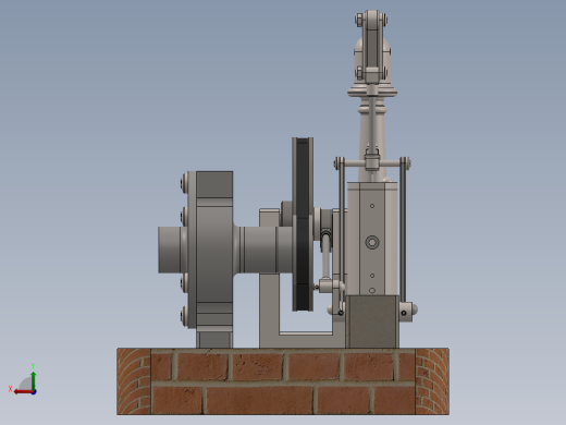 蒸汽机miniature-steam-engine-5832-模型格式为 sw后视缩略图
