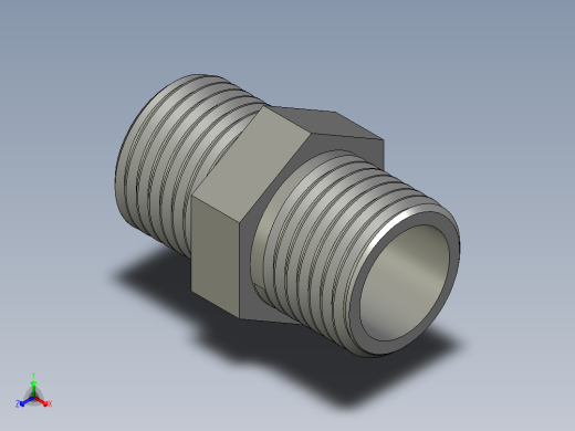 螺纹管对丝-六角等径 DN15