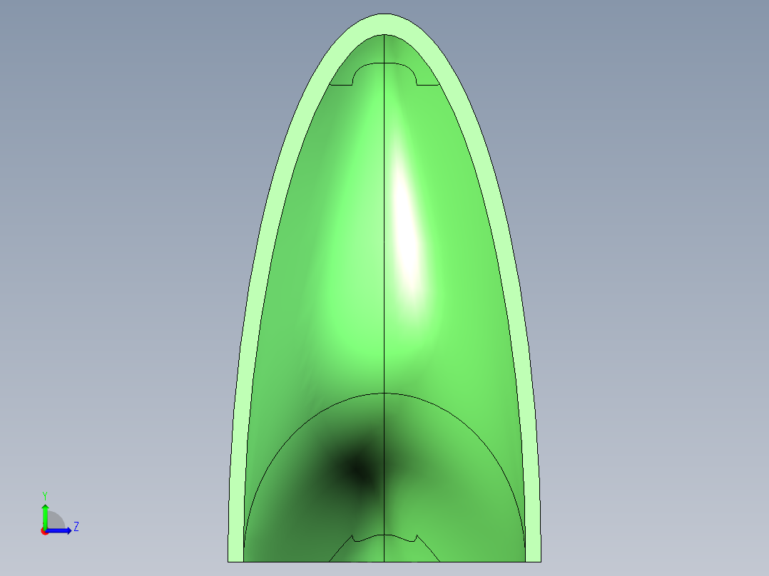 对称曲面左视图