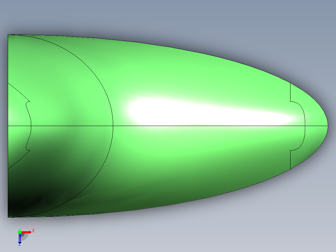 对称曲面俯视图