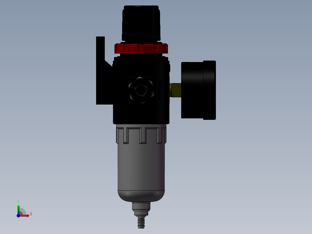 气源处理器AFC2000-P前视图