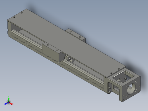 上银_模组_KK60-10-C-300-A-1-F0-C-S0-0805正等轴测缩略图
