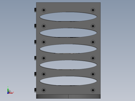 2.5 英寸收纳盒 - 6 磁盘前视缩略图