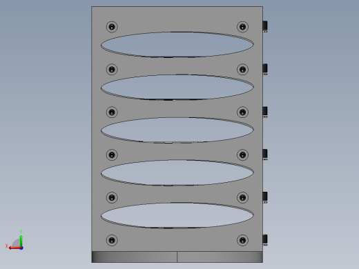 2.5 英寸收纳盒 - 6 磁盘后视缩略图