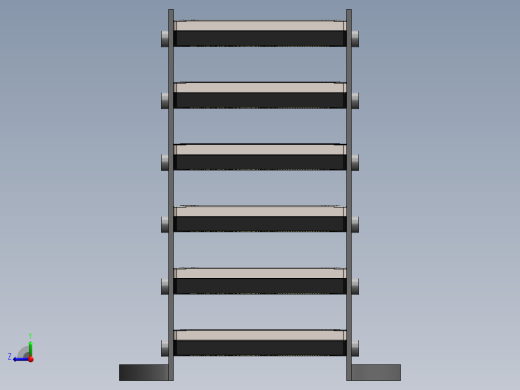 2.5 英寸收纳盒 - 6 磁盘右视缩略图