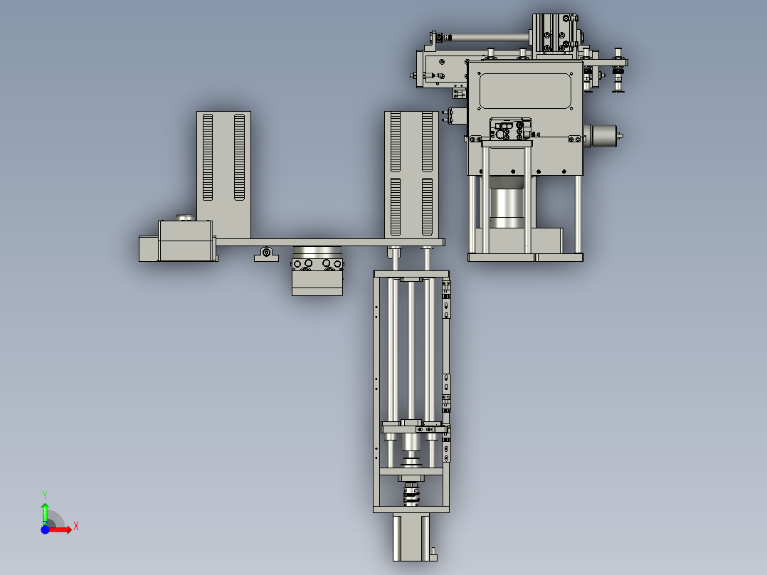 CZXD-01陶瓷片上料机构前视图