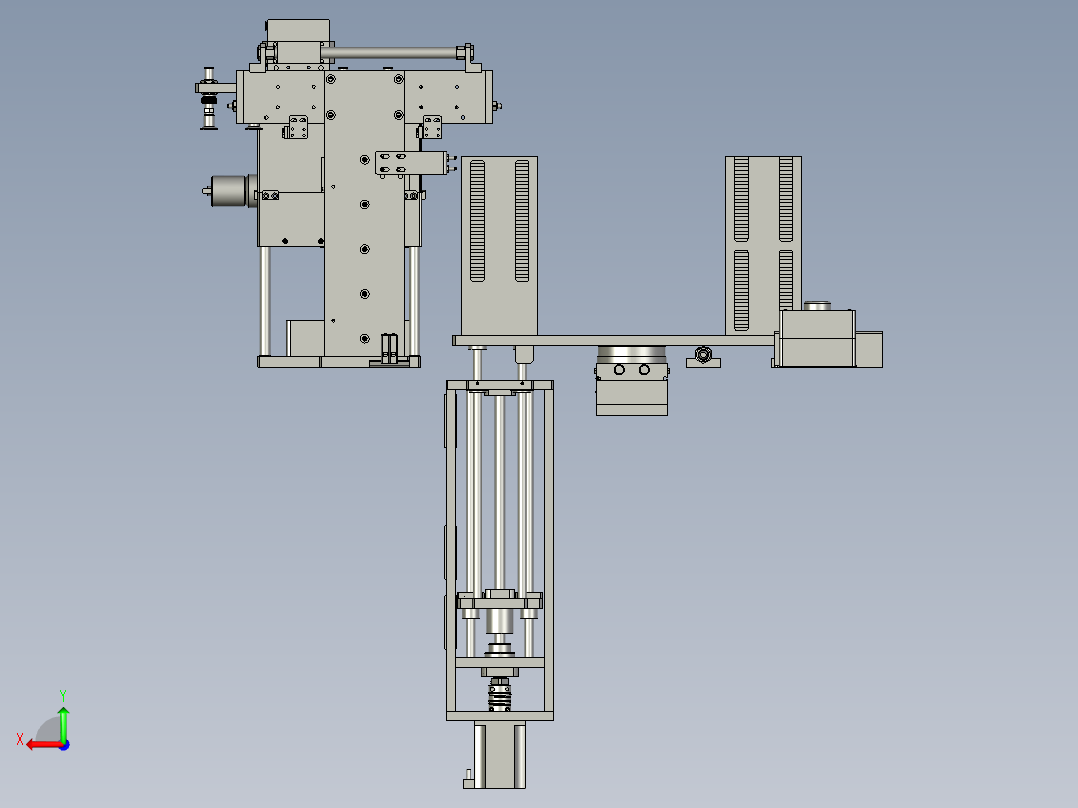 CZXD-01陶瓷片上料机构后视图