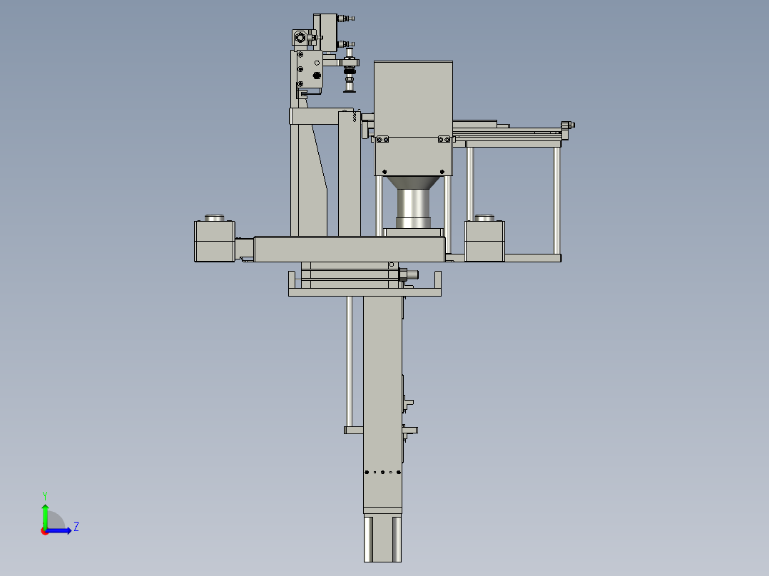 CZXD-01陶瓷片上料机构左视图