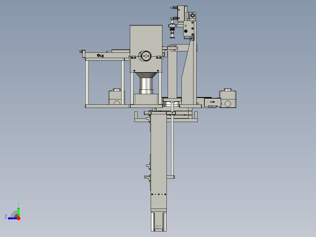 CZXD-01陶瓷片上料机构右视图