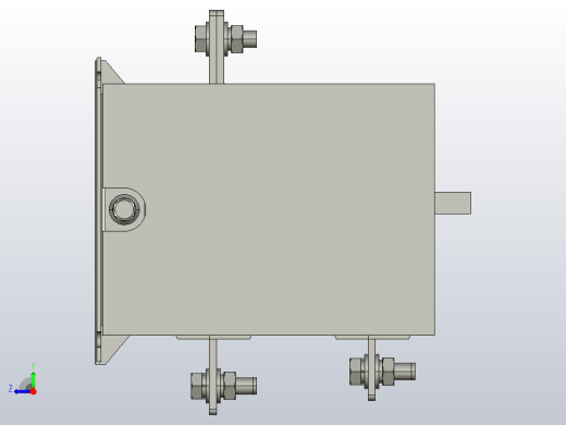 NH40-630_4SZL 4P自动转换开关三维模型202103右视缩略图