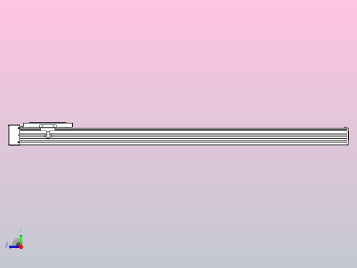 滚珠丝杠直线轴带导轨全封闭TPA-HCR-120D-1610C-L950-ML-Y-P40-N3右视缩略图