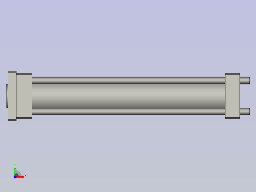 油缸HOBRD-8040400+FA型前视缩略图