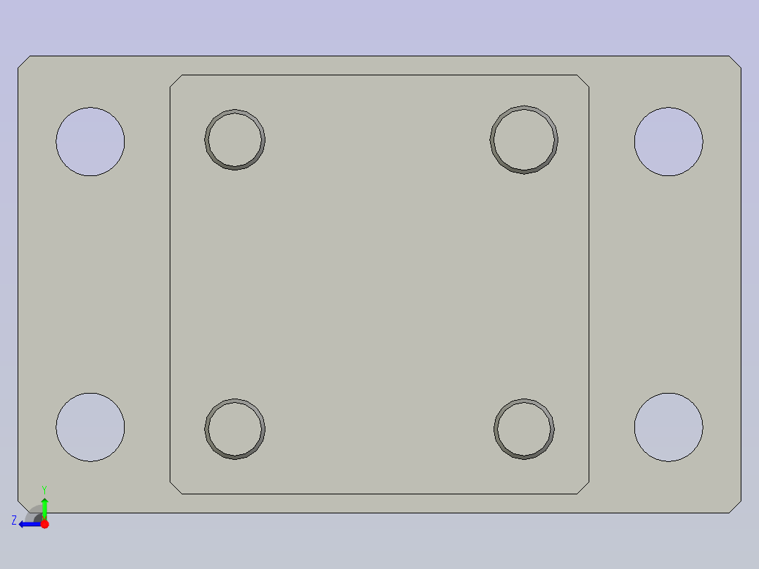 油缸HOBRD-8040400+FA型右视图