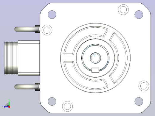 富士伺服电机 GYH702右视缩略图