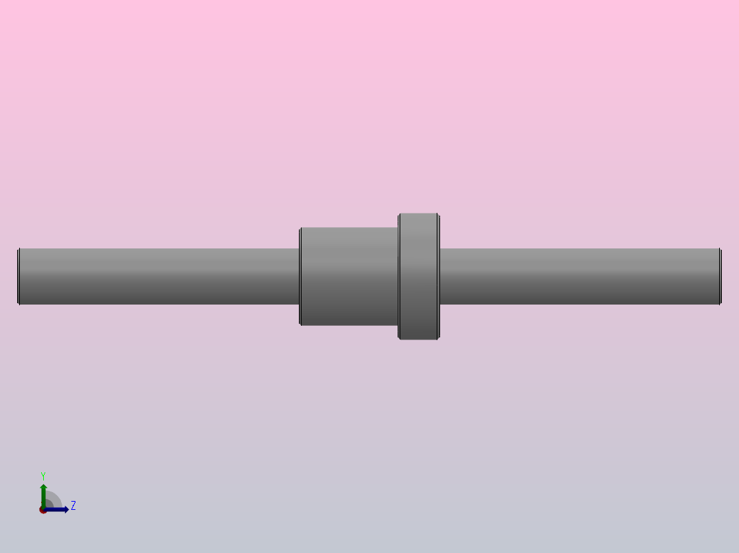 紧凑型微型滚珠衬套导向轴组件_LCSS-4-50-10-10-A左视图