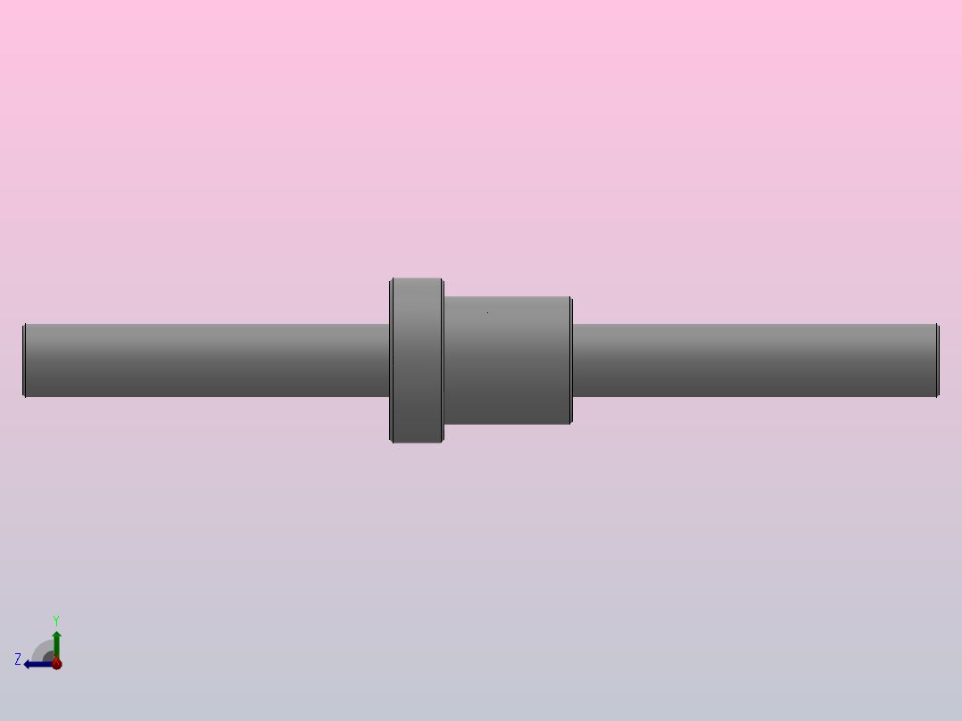 紧凑型微型滚珠衬套导向轴组件_LCSS-4-50-10-10-A右视图