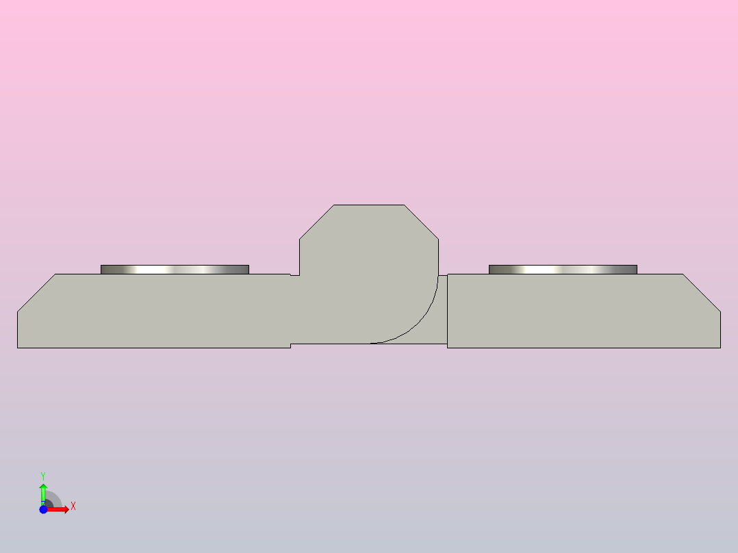 GN 127 铰链[GN 127-76-60-B]前视图