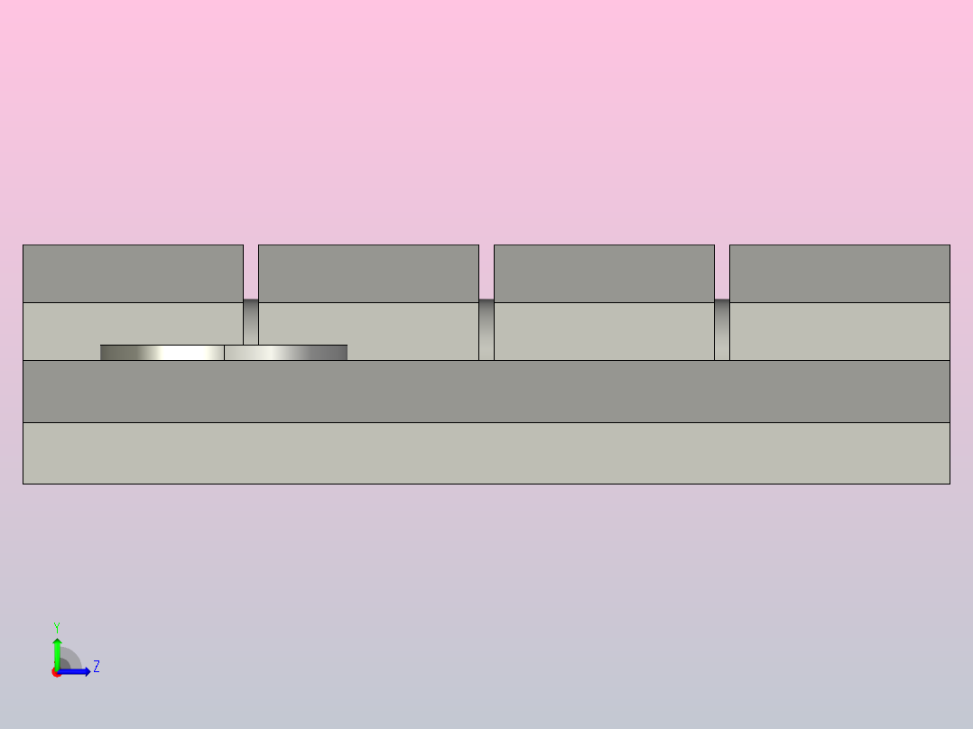 GN 127 铰链[GN 127-76-60-B]左视图