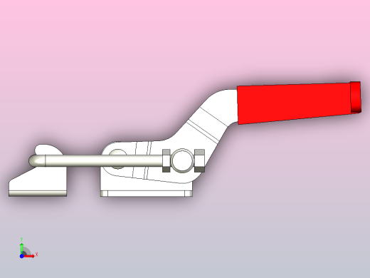 TC4-3门闩式快速夹钳[TC4-3]前视缩略图
