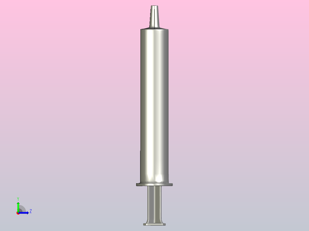 注射器左视图
