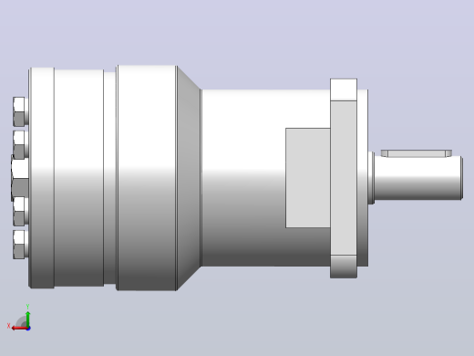 BM2系列液压马达[BM2-125]后视缩略图