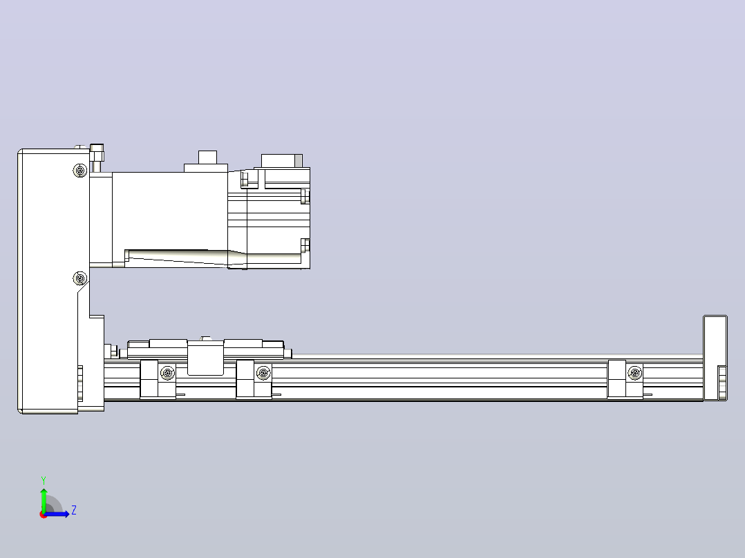 钢基模组TPA-KSR-5002C-250A1-MU-H1S1左视图