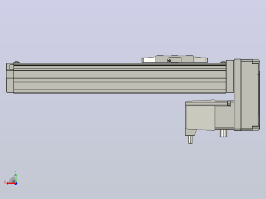 GTH4-L#-150-BM-M05-C3 GTH4内嵌式螺杆滑台 电机后折 TOYO模组后视缩略图