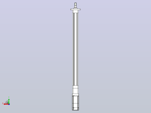 轻载电动缸TPA-ESR40-1210C-L550-M-FA-W-P40-C3后视缩略图