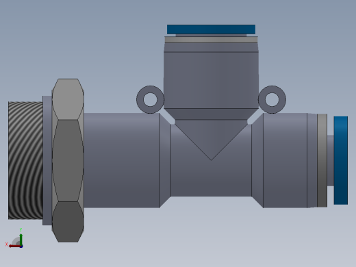 IPD-G 螺纹侧三通-G螺纹_IPD06-G03后视缩略图