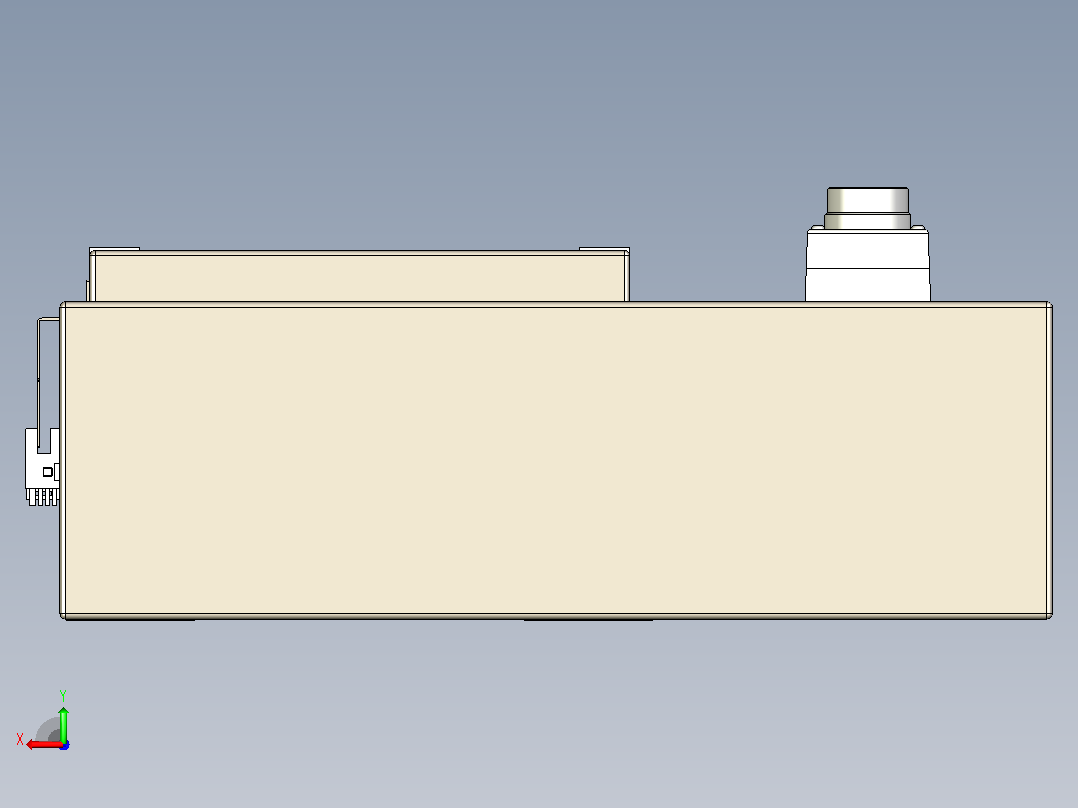 滚珠丝杠直线轴带导轨全封闭TPA-HCR-220D-3210C-L2200-MR-C-P1K-N3后视图