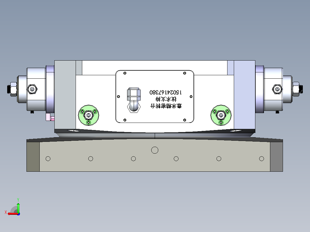 HCT-470-600X600方台分度盘后视图