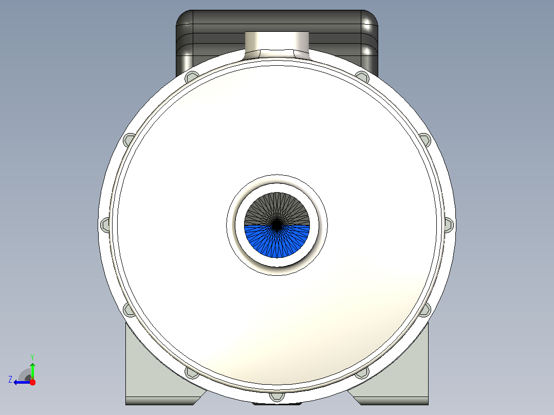 泵 1hp 型号 1右视图