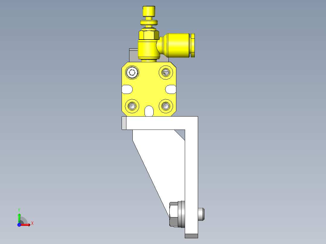 薄片、薄板用夹头前视图