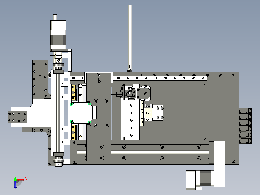 SMD线圈焊接机俯视图