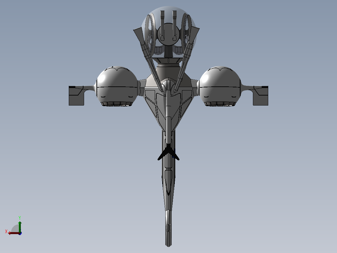 遗落战境气泡船后视图