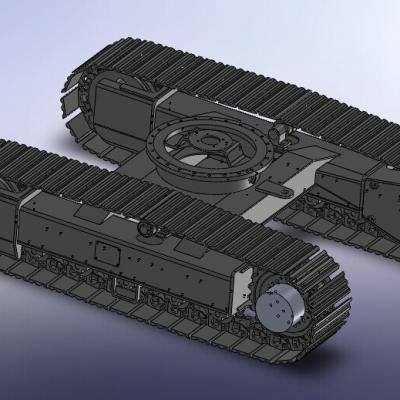履带车底盘设计3D图纸 三维3d SW图纸缩略图