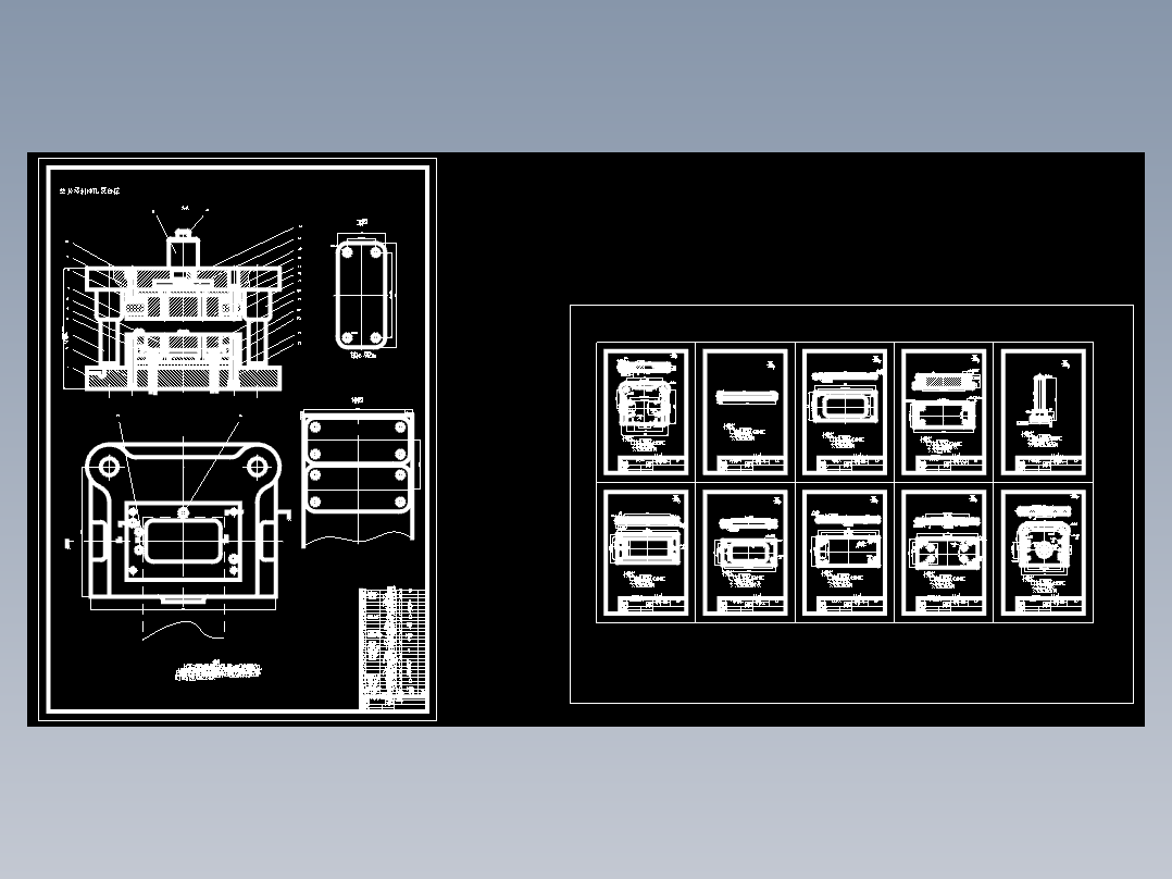 垫片落料冲孔复合模具的设计【全套11张CAD图】