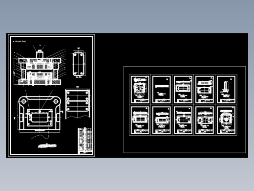 垫片落料冲孔复合模具的设计【全套11张CAD图】