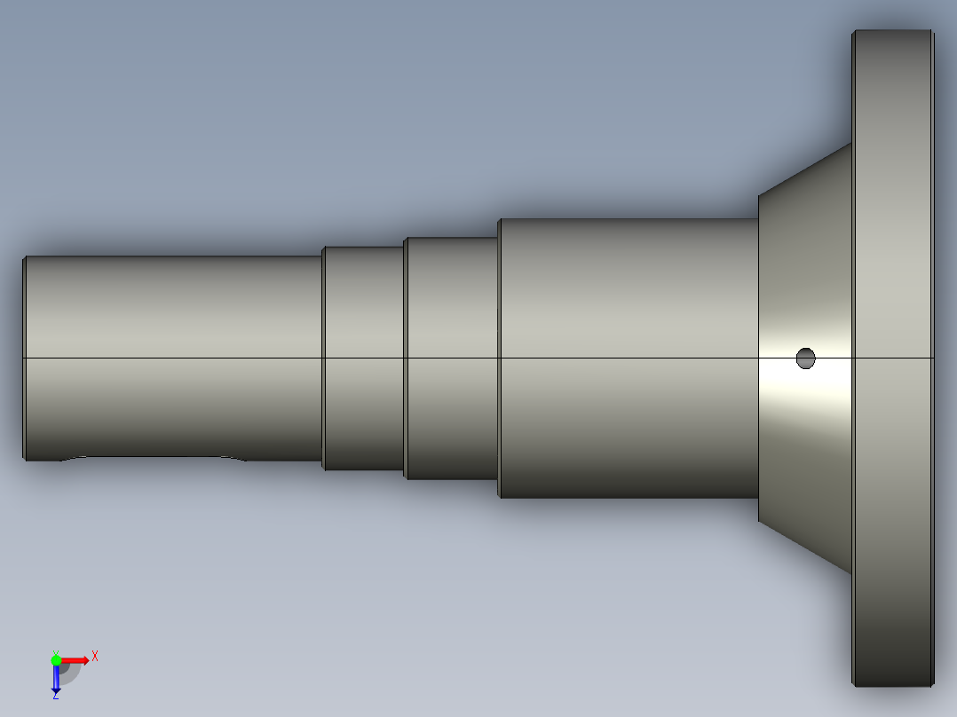 1522（输出轴 zj020-a)俯视图