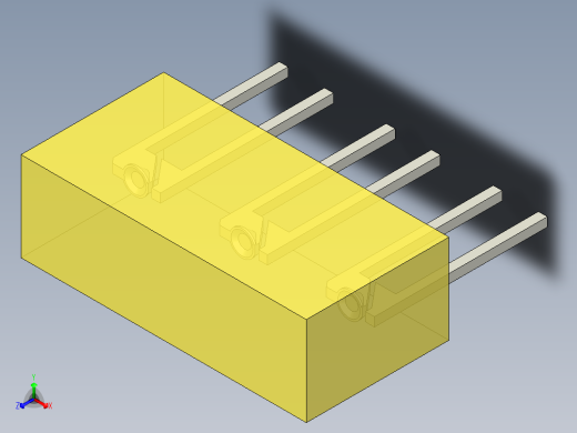 LED_L-834-3_Yellow_5x16mm正等轴测缩略图