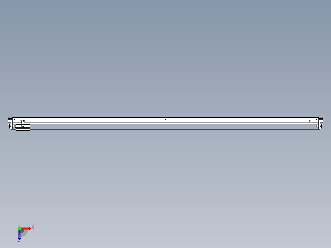 威洛博VL系列3d模型模组VL22H1Y-S2200俯视图