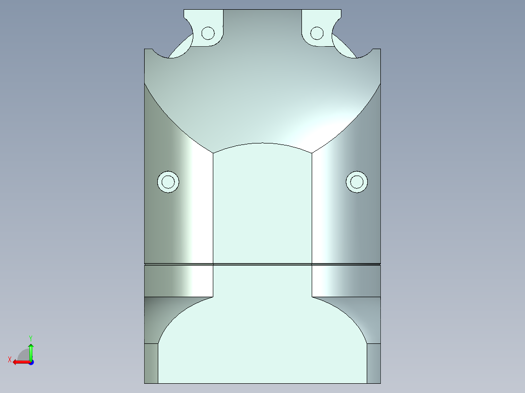 直齿ZPLE120-L2 22-110-145-M8.stp后视图