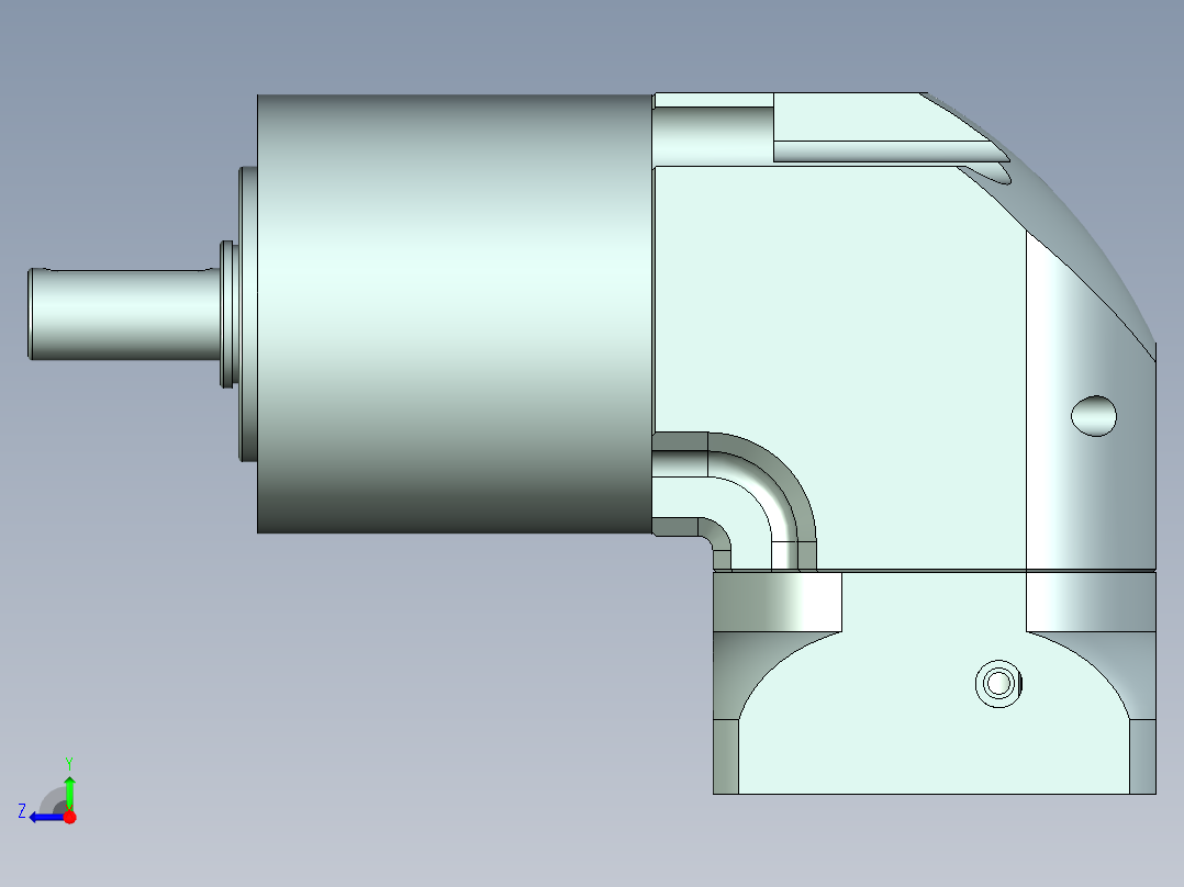 直齿ZPLE120-L2 22-110-145-M8.stp右视图