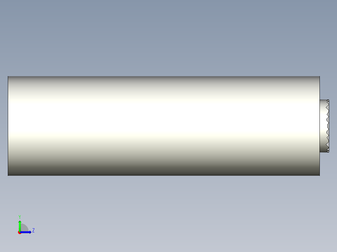 定位配件(A)TBU-3D多系列多零件图纸模型左视图