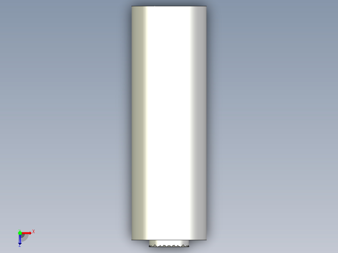 定位配件(A)TBU-3D多系列多零件图纸模型俯视图