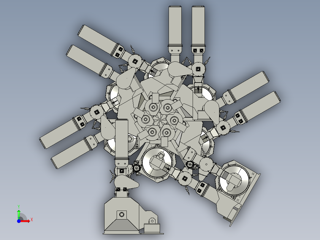 雨刮器钢带自动上料设备前视图