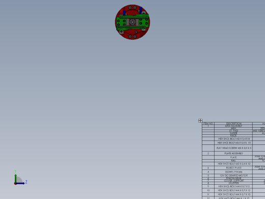 机械爪 3D图纸 (74)左视缩略图